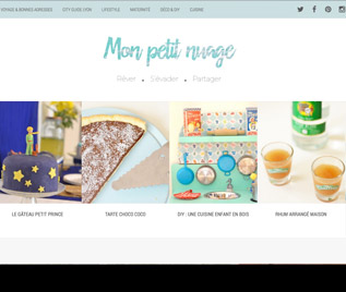 Mon petit nuage - blogueuse